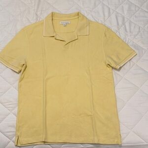 Banana Republic Soft Yellow Polo Shirt